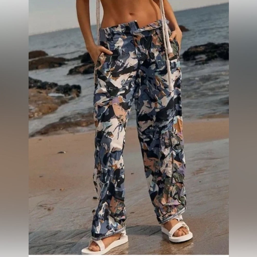 Multicolor Camouflage Pants